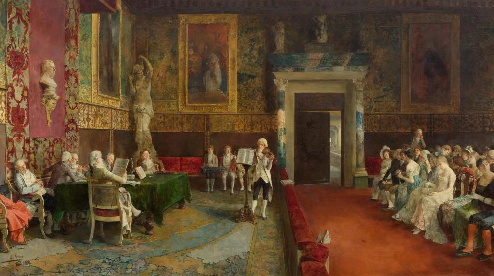 Luis Jiménez Aranda - Il concerto per violino. 1880